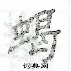 蝎怎么写好看