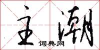 主潮怎么写好看