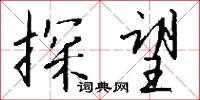 探望怎么写好看