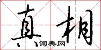 真相怎么写好看