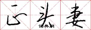 正头妻怎么写好看