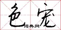 色宠怎么写好看
