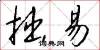 拙易怎么写好看