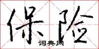 保险怎么写好看