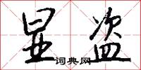 显盗怎么写好看