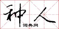 种人怎么写好看