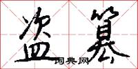 盗篡怎么写好看