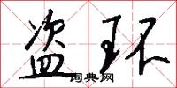 盗环怎么写好看