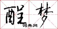 酲梦怎么写好看