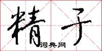 精于怎么写好看