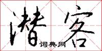 潜客怎么写好看