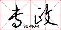 专政怎么写好看