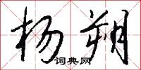 杨朔怎么写好看