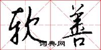 软善怎么写好看