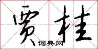 贾桂怎么写好看
