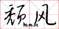 颓风怎么写好看