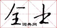 全士怎么写好看