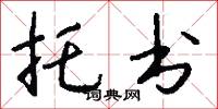 托书怎么写好看