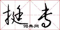 挺专怎么写好看