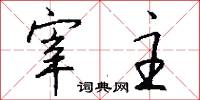 宰主怎么写好看