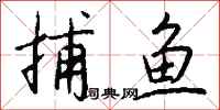 捕鱼怎么写好看