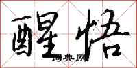 醒悟怎么写好看