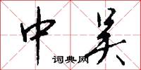 中吴怎么写好看