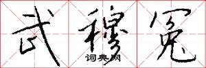 武穆冤怎么写好看
