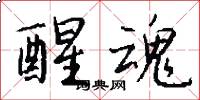醒魂怎么写好看