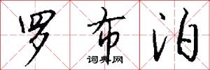 罗布泊怎么写好看