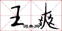 王爽怎么写好看