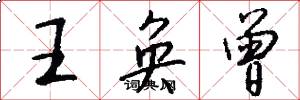 王奂曾怎么写好看