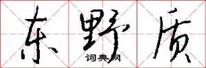 东野质怎么写好看