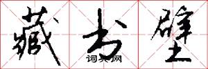 藏书壁怎么写好看