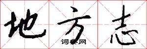 地方志怎么写好看