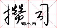 攒司怎么写好看