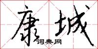 康城怎么写好看
