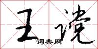 王谠怎么写好看