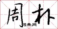 周朴怎么写好看