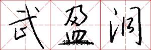 武盈洞怎么写好看