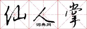 仙人掌怎么写好看