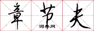 章节夫怎么写好看
