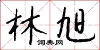 林旭怎么写好看
