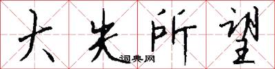 大失所望怎么写好看