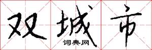 双城市怎么写好看