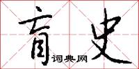 盲史怎么写好看