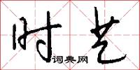 时艺怎么写好看