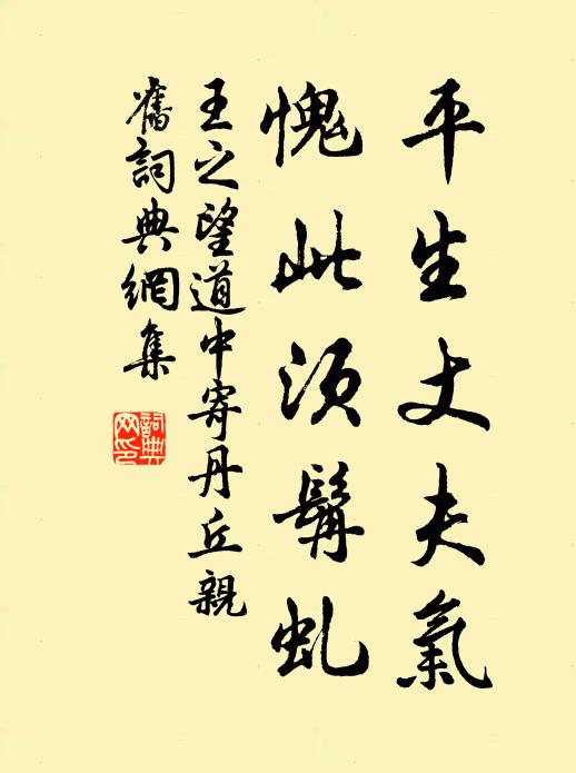 王之望平生丈夫气，愧此须髯虬书法作品欣赏