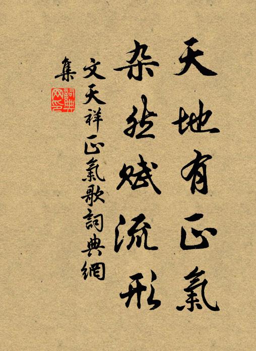 文天祥天地有正气,杂然赋流形。书法作品欣赏