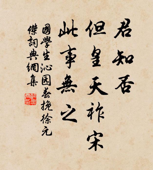 国学生君知否，但皇天祚宋，此事无之书法作品欣赏